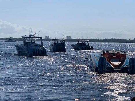 Boats on the ocean in Daytona Beach Volusia Daytona Boats on the ocean